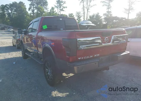 2016 Nissan Titan Xd Platinum Reserve Diesel from USA, damaged, VIN 1N6BA1F23GN511538